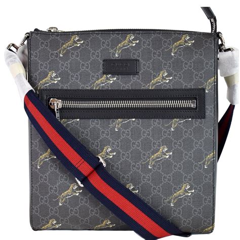 gucci tiger messenger bag replica|gucci inspired messenger bag.